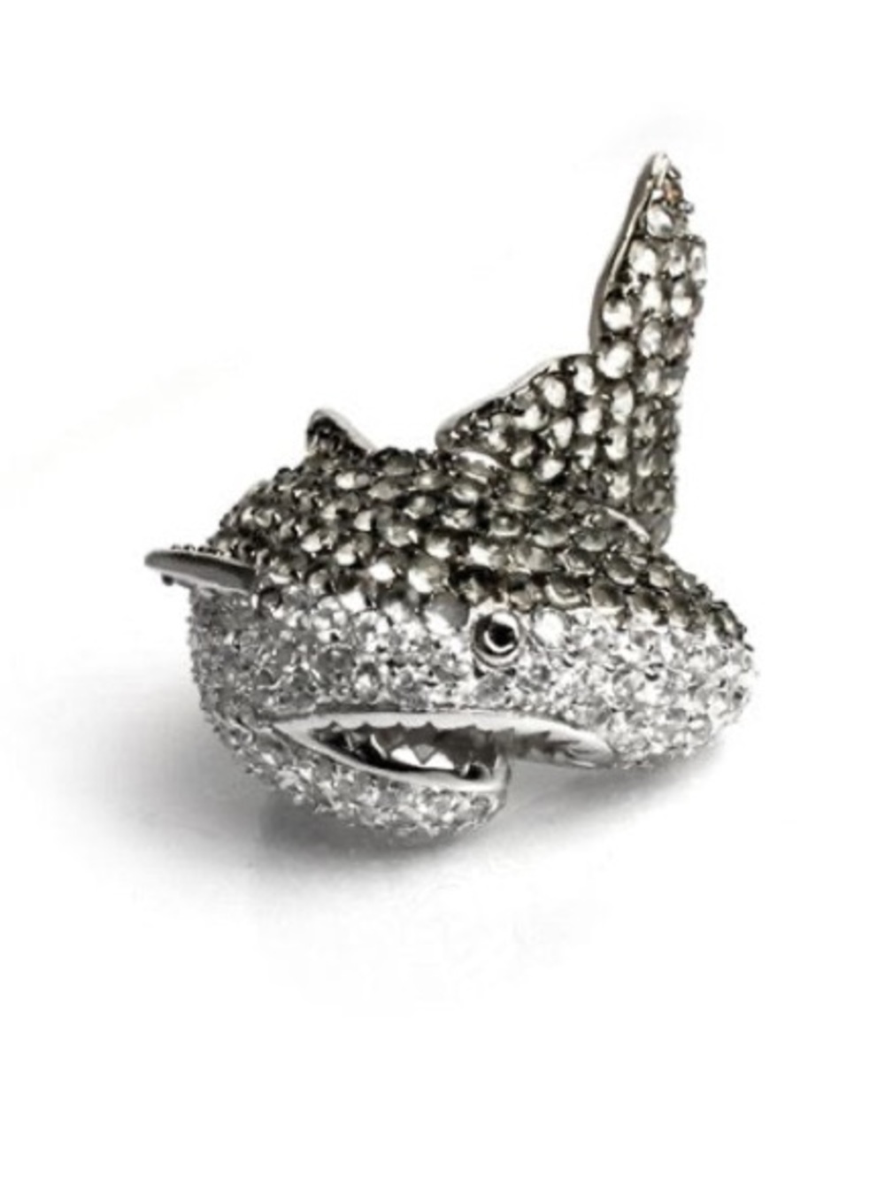 nOir Jewelry Natalie the Shark Ring NWT Size 6
